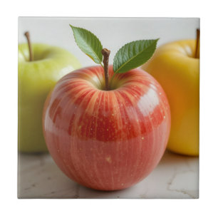 A Trio of Apples Tile