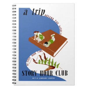 A Trip Around The World at Story Hour Time Notebook