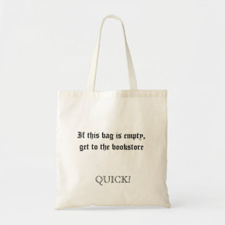 A trip to the bookstore tote bag