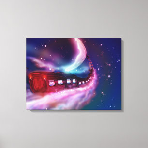 A Trip to the Moon Canvas Print
