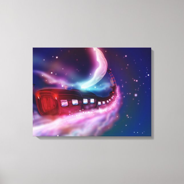 A Trip to the Moon Canvas Print (Front)