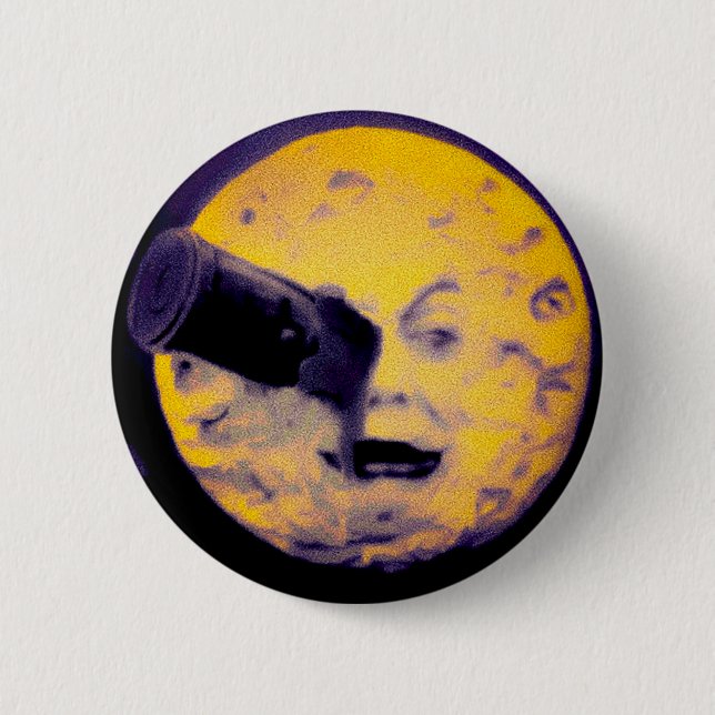 A Trip to the Moon Nightmare Purple Version 2 Inch Round Button (Front)