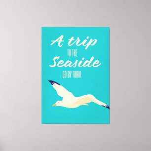 A Trip to the Seaside Canvas Print