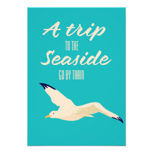 A Trip to the Seaside Photo Print