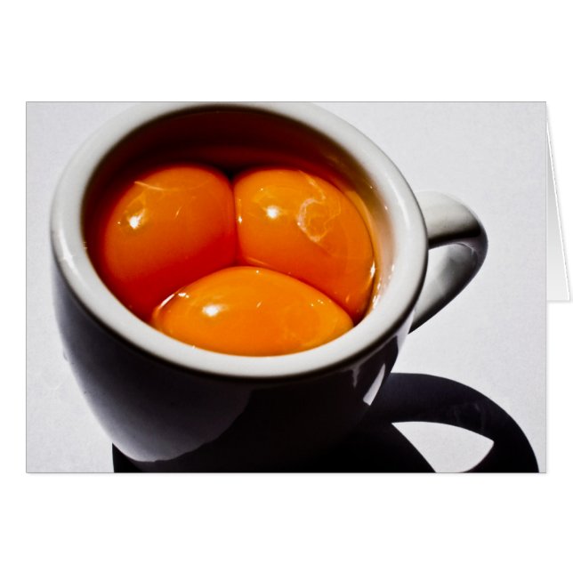 A Triple "Eggspresso" (Front Horizontal)