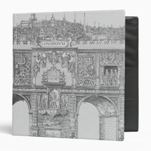 A Triumphal Arch, engraved by William Kip, 1604 Binder