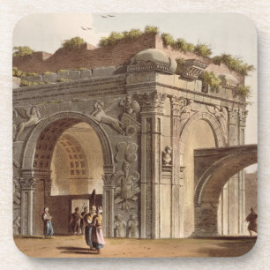 A Triumphal Arch of Tripoli in Barbary, plate 24 f Coaster