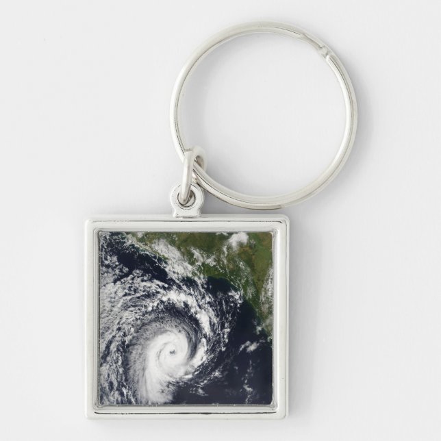 A tropical cyclone keychain (Front)