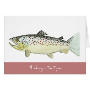 "A-TROUT de PENSÉE que VOUS" cardez