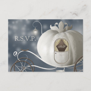 A True Fairy Tale  Wedding RSVP Card