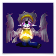 A True Fallen Angel Print