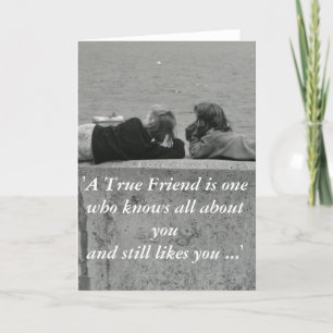 A True Friend Card