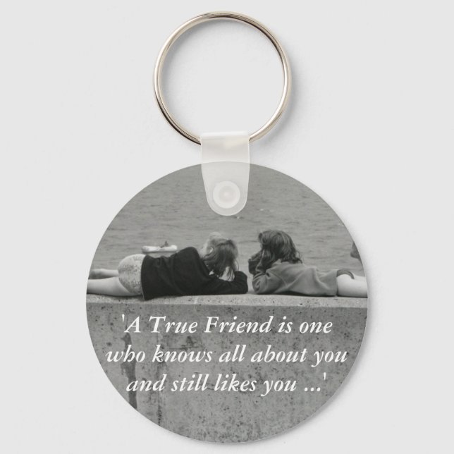 A True Friend Keychain (Front)