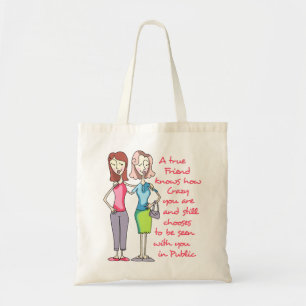 A True Friend Tote Bag