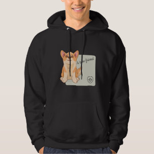 A True Friend Welsh Corgi Hoodie