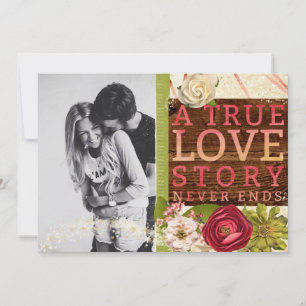 A True Love Story "Save The Date" Save The Date