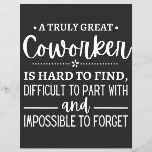 A Truly Great Coworker