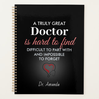 A Truly Great Doctor – Personalized Name Planner