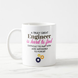 A Truly Great Engineer – Personalized Name Coffee Mug