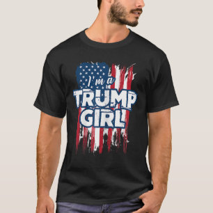 A Trump Girl Trump Pro President Donald Trump Supp T-Shirt