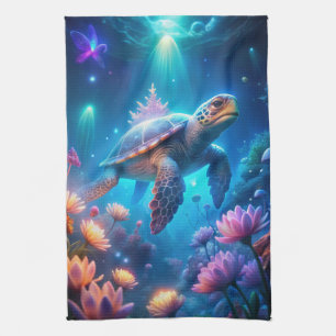 A Turtle Kitchen Towel