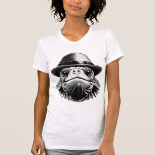 A turtle with a hat, a classic look T-Shirt