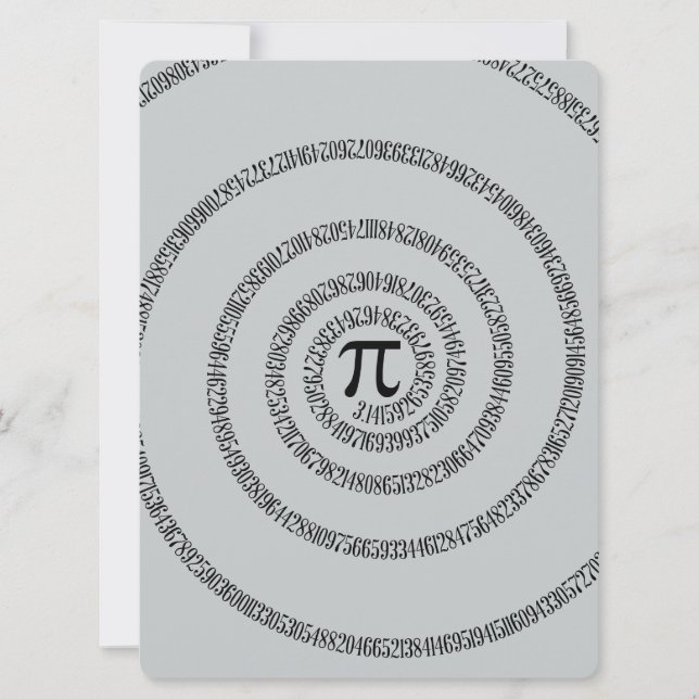 A Twist of Pi Click Customize to Change Grey (Front)