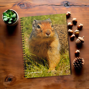 A Twitchy-Nosed Columbian Ground Squirrel Notebook