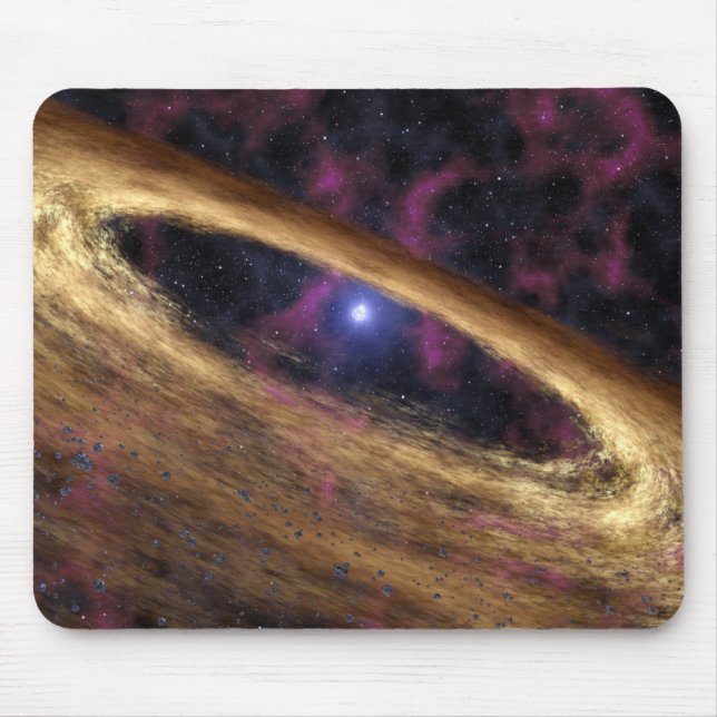 A type of dead star called a pulsar mouse pad (Front)