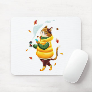 A typical modern cat mouse pad