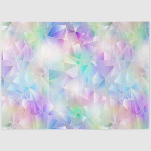 A Unicorn Crystal Series Design 14 Tissue Paper (Front)