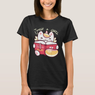 A Unicorn s Tale Just a Girl Who Loves Books T-Shirt