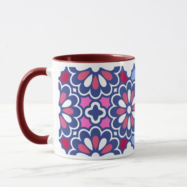 A Unique Pattern Designe Mug (Left)