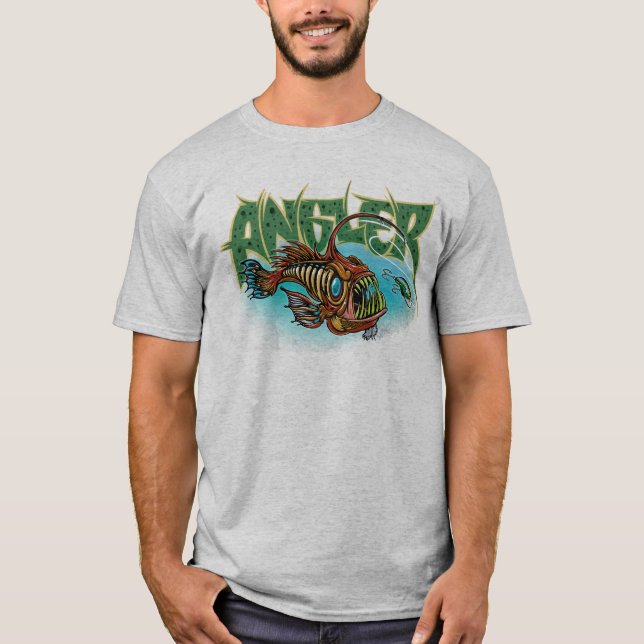 A unique take on the elusive Angler Fish T-Shirt (Front)