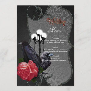 A unique wedding menu