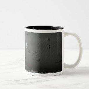 A US Air Force aircrew prepares a B-52 Two-Tone Coffee Mug