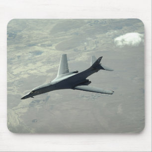 A US Air Force  B-1B Lancer on a combat patrol 2 Mouse Pad