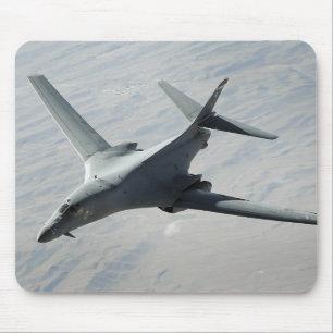 A US Air Force  B-1B Lancer on a combat patrol Mouse Pad