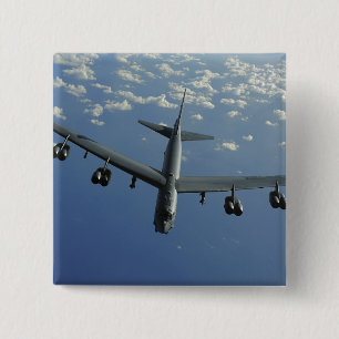A US Air Force B-52 Stratofortress 2 Inch Square Button