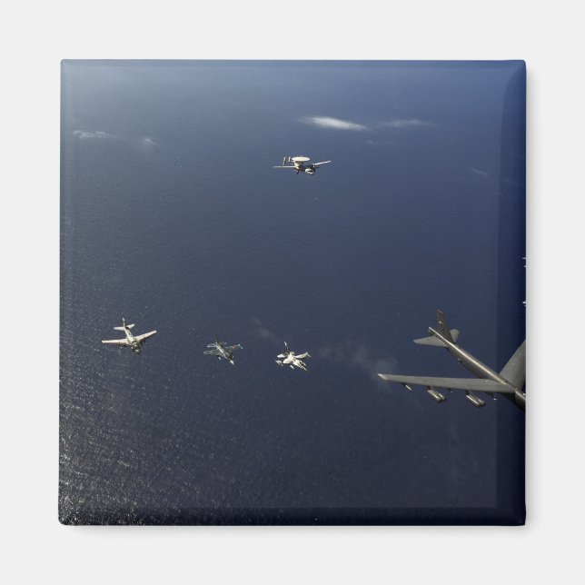 A US Air Force B-52 Stratofortress aircraft 3 Magnet (Front)