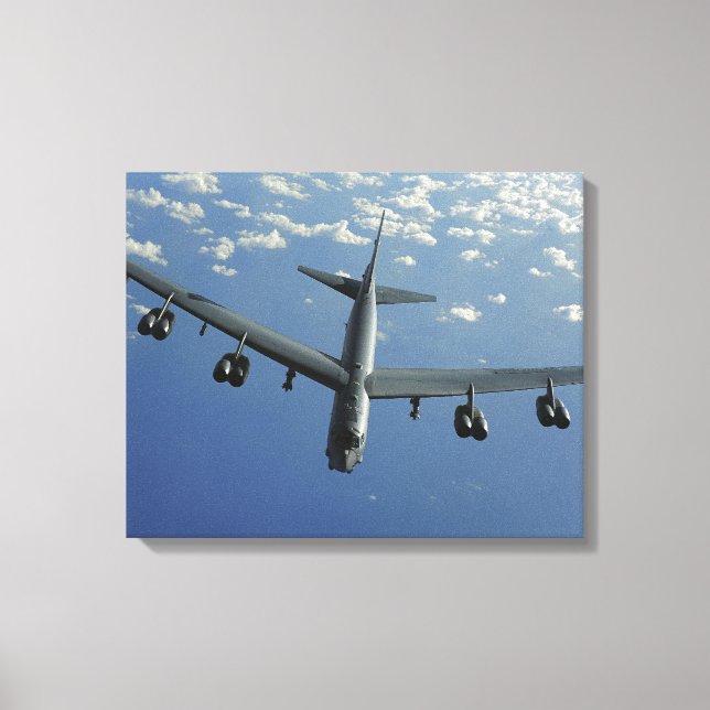 A US Air Force B-52 Stratofortress Canvas Print (Front)