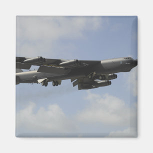 A US Air Force B-52 Stratofortress in flight Magnet