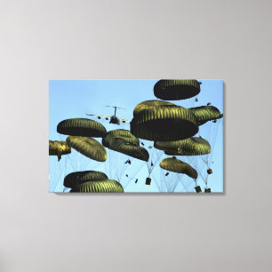 A US Air Force C-17 Globemaster III Canvas Print