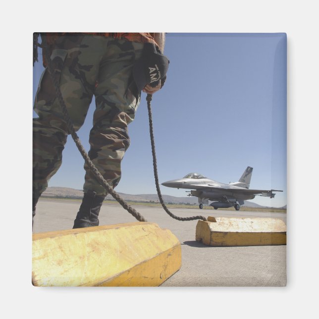 A US Air Force crew chief Magnet (Front)