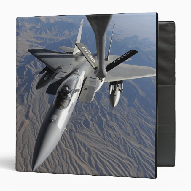 A US Air Force F-15 Eagle Binder (Front/Inside)