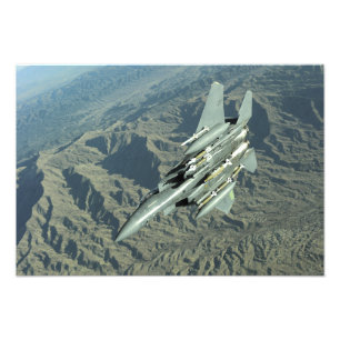 A US Air Force  F-15E Strike Eagle Photo Print