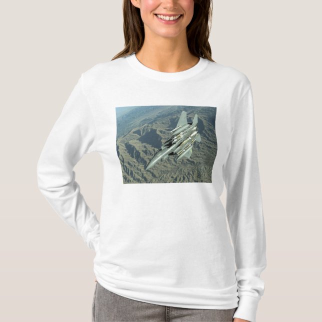 A US Air Force  F-15E Strike Eagle T-Shirt (Front)