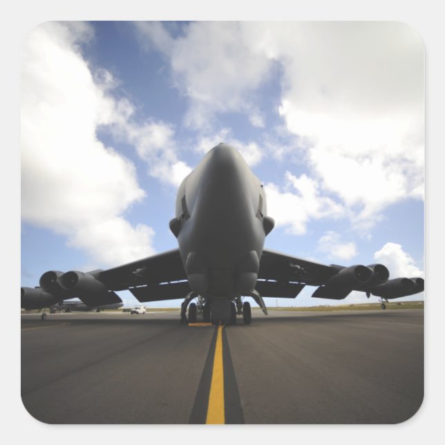 A US Air Force maintenance crew Square Sticker (Front)