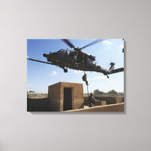 A US Air Force Pararescuemen Canvas Print