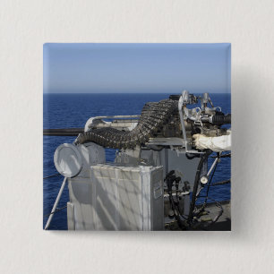 A US Navy Gunner's Mate 2 Inch Square Button